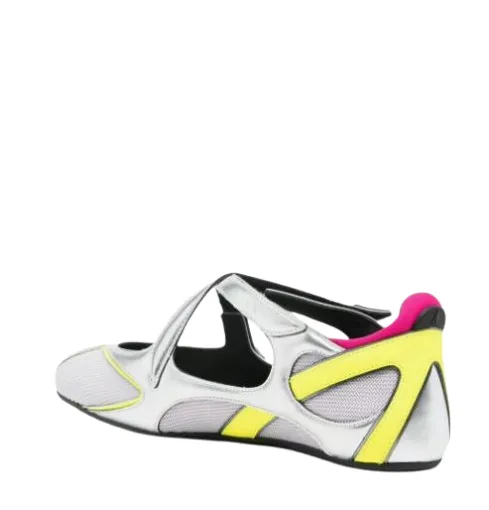 Flat Shoes Silver Holographic sold by Wanan Luxury product image thumbnail 2