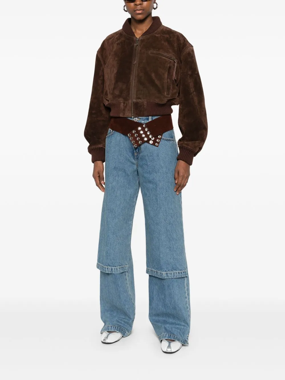 Trousers Blue And Green sold by Wanan Luxury product image thumbnail 5