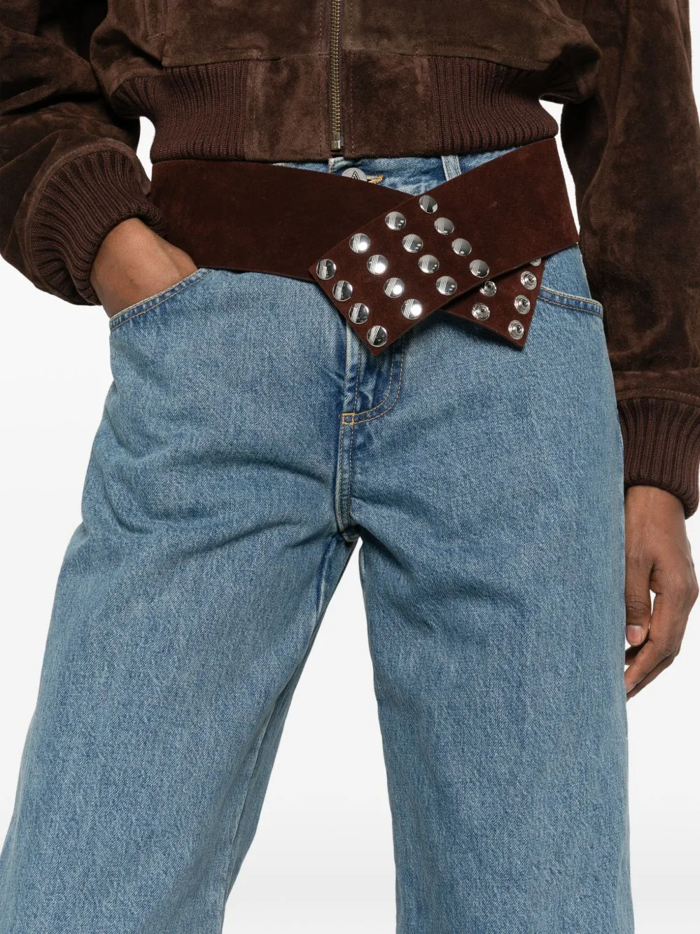 Trousers Blue And Green sold by Wanan Luxury product image thumbnail 4