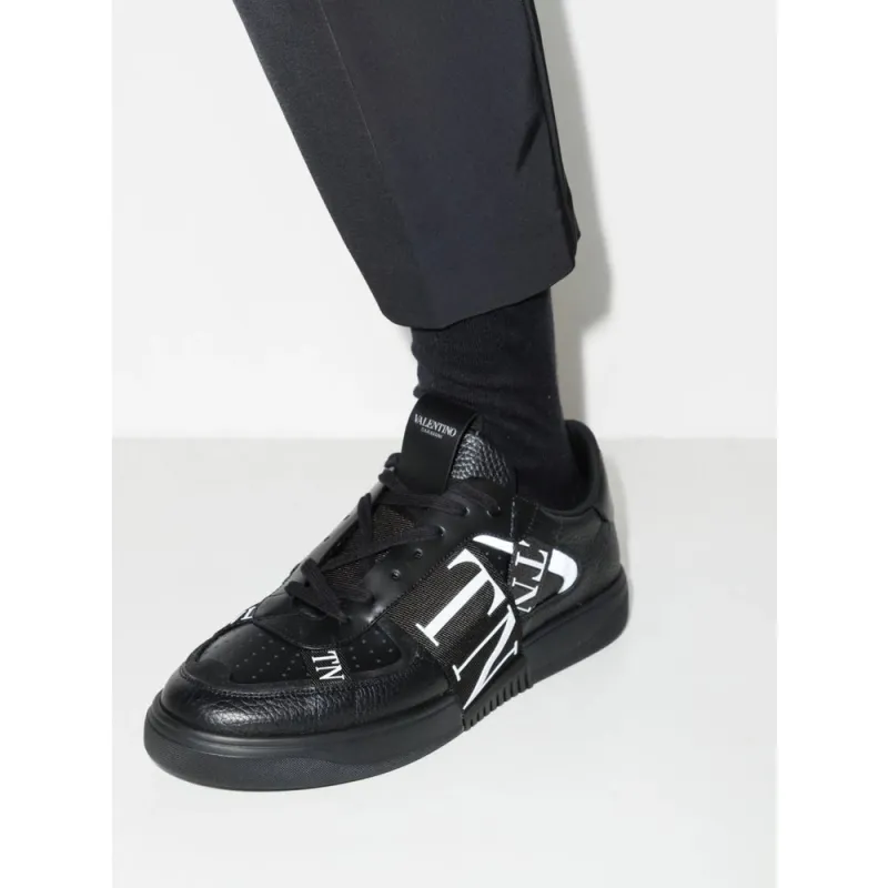 Sneakers Black, White made by Valentino Garavani