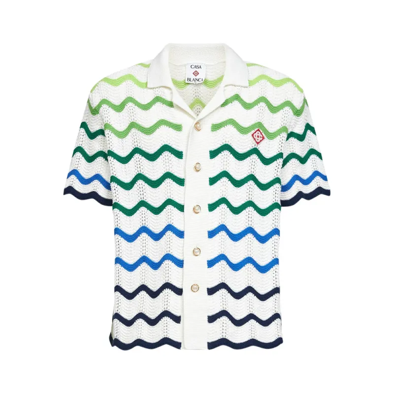 Shirts White, Green sold by Wanan Luxury