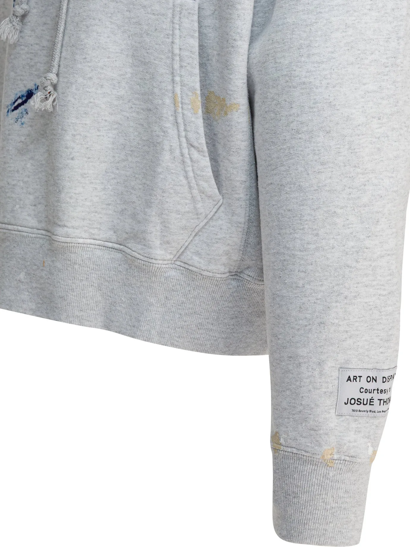 Gd Paint Logo Hoodie Sweatshirts Grey sold by Wanan Luxury product image thumbnail 4