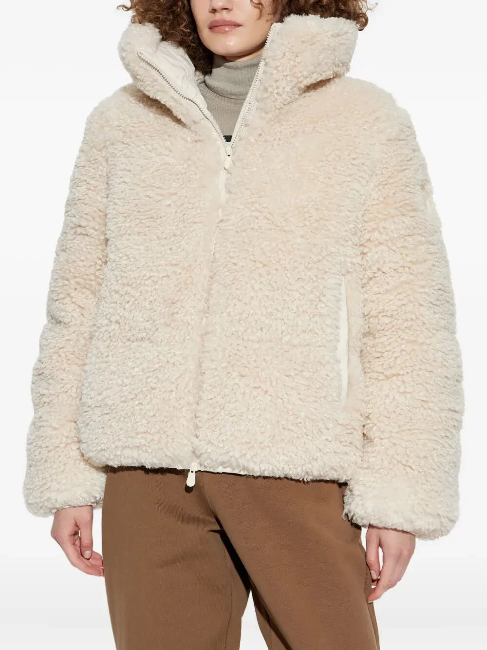 Kennie Shearling Down Jacket sold by Wanan Luxury product image thumbnail 5