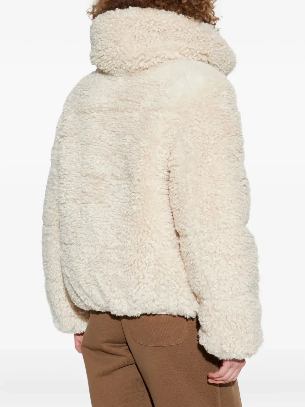 Kennie Shearling Down Jacket sold by Wanan Luxury product image thumbnail 4