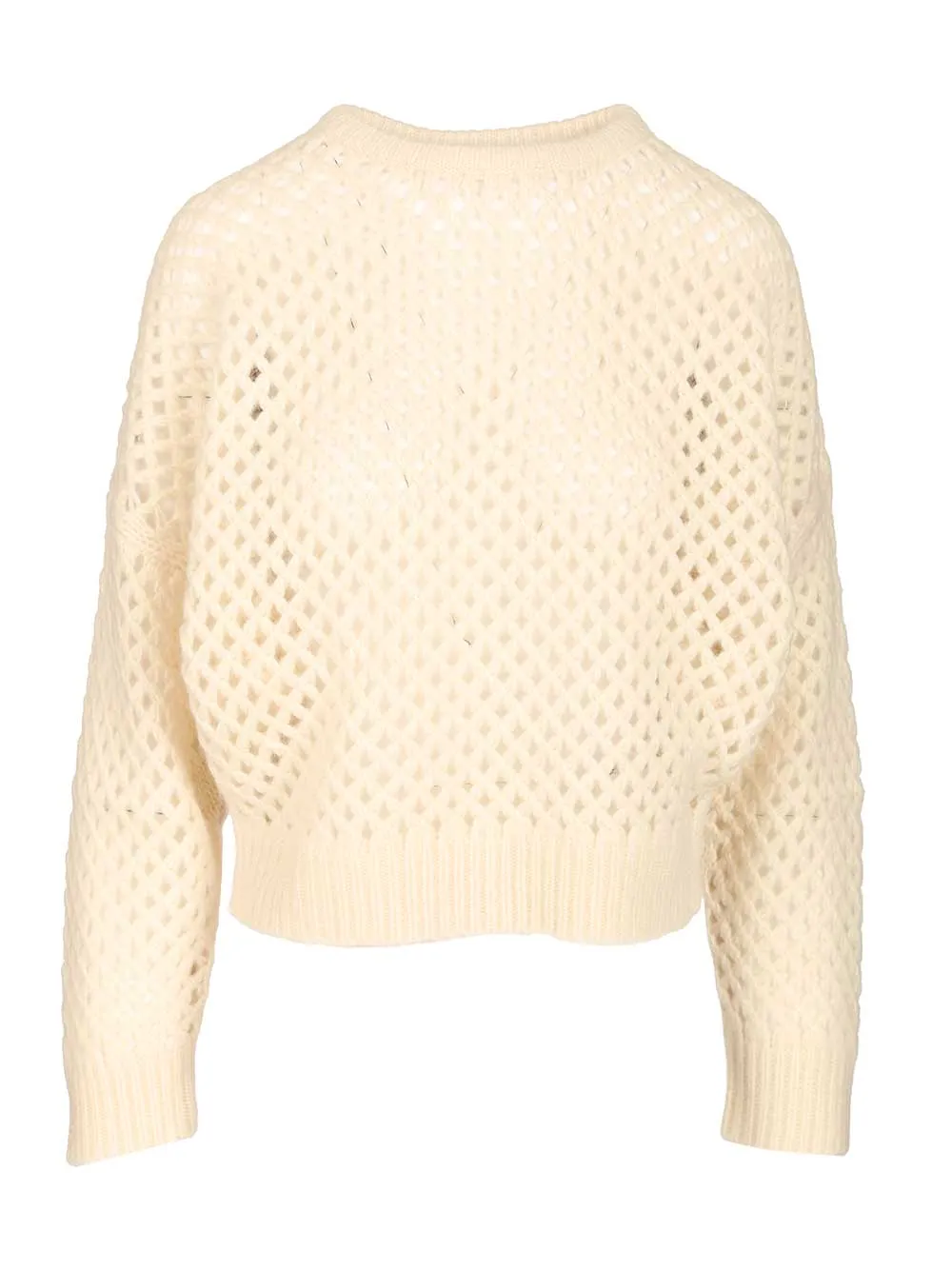 Cashmere And Silk Sweater Knitwear White sold by Wanan Luxury