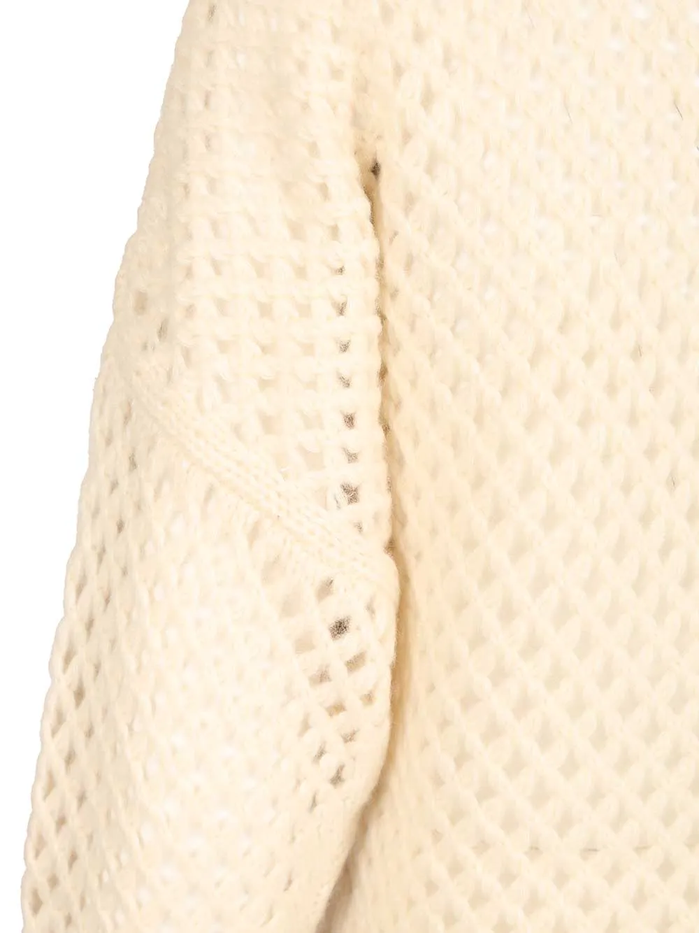 Cashmere And Silk Sweater Knitwear White sold by Wanan Luxury product image thumbnail 5