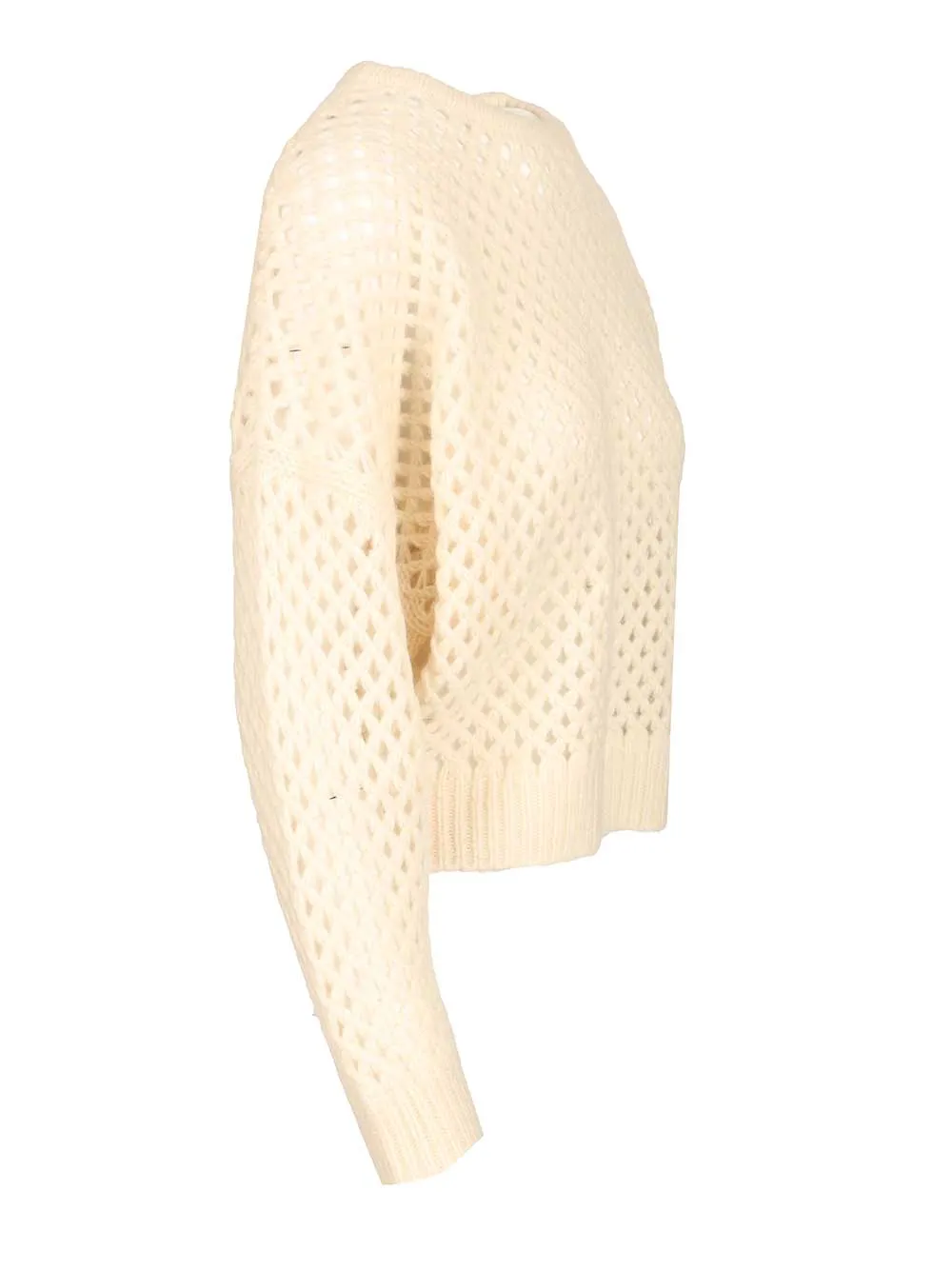 Cashmere And Silk Sweater Knitwear White sold by Wanan Luxury product image thumbnail 3