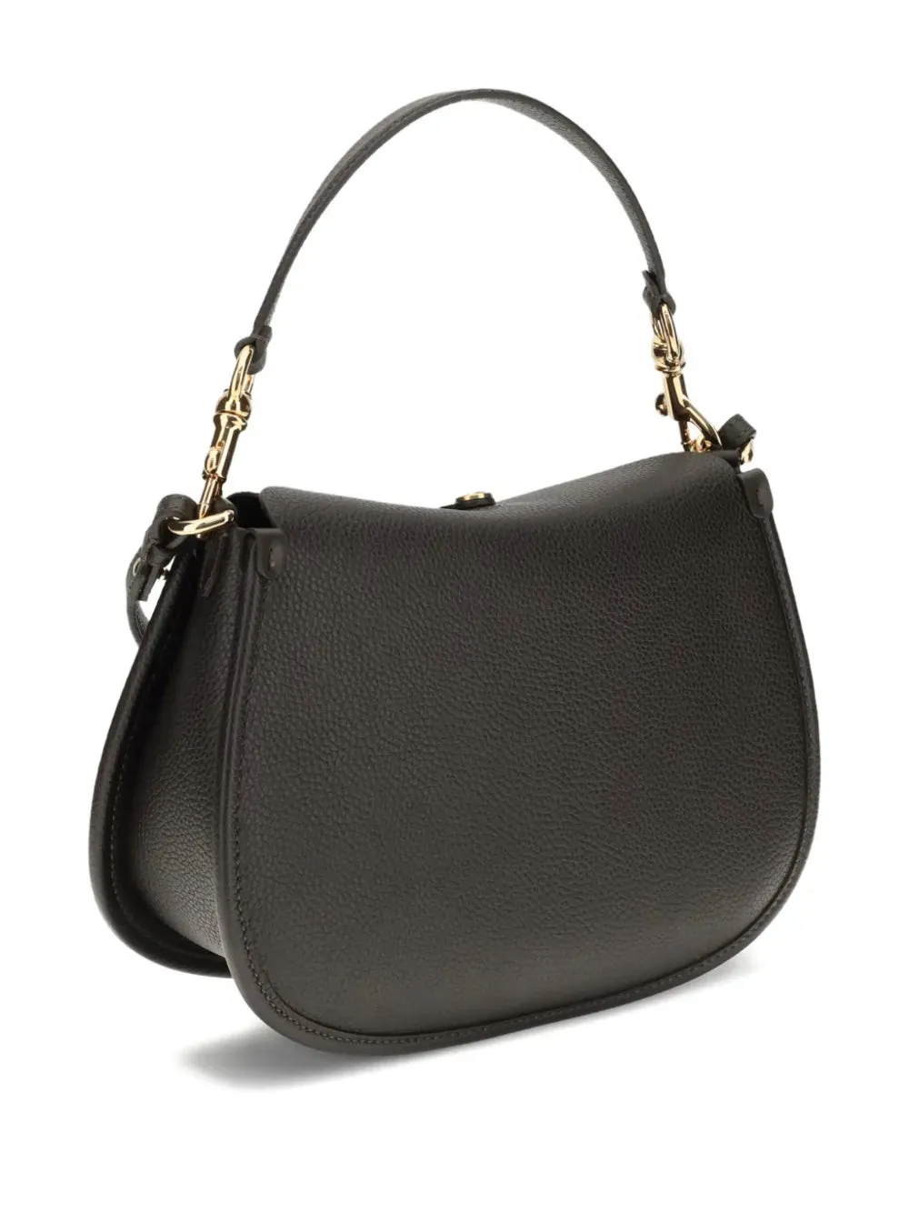 Medium Grained Leather Shoulder Bag With Buckle sold by Wanan Luxury product image thumbnail 2