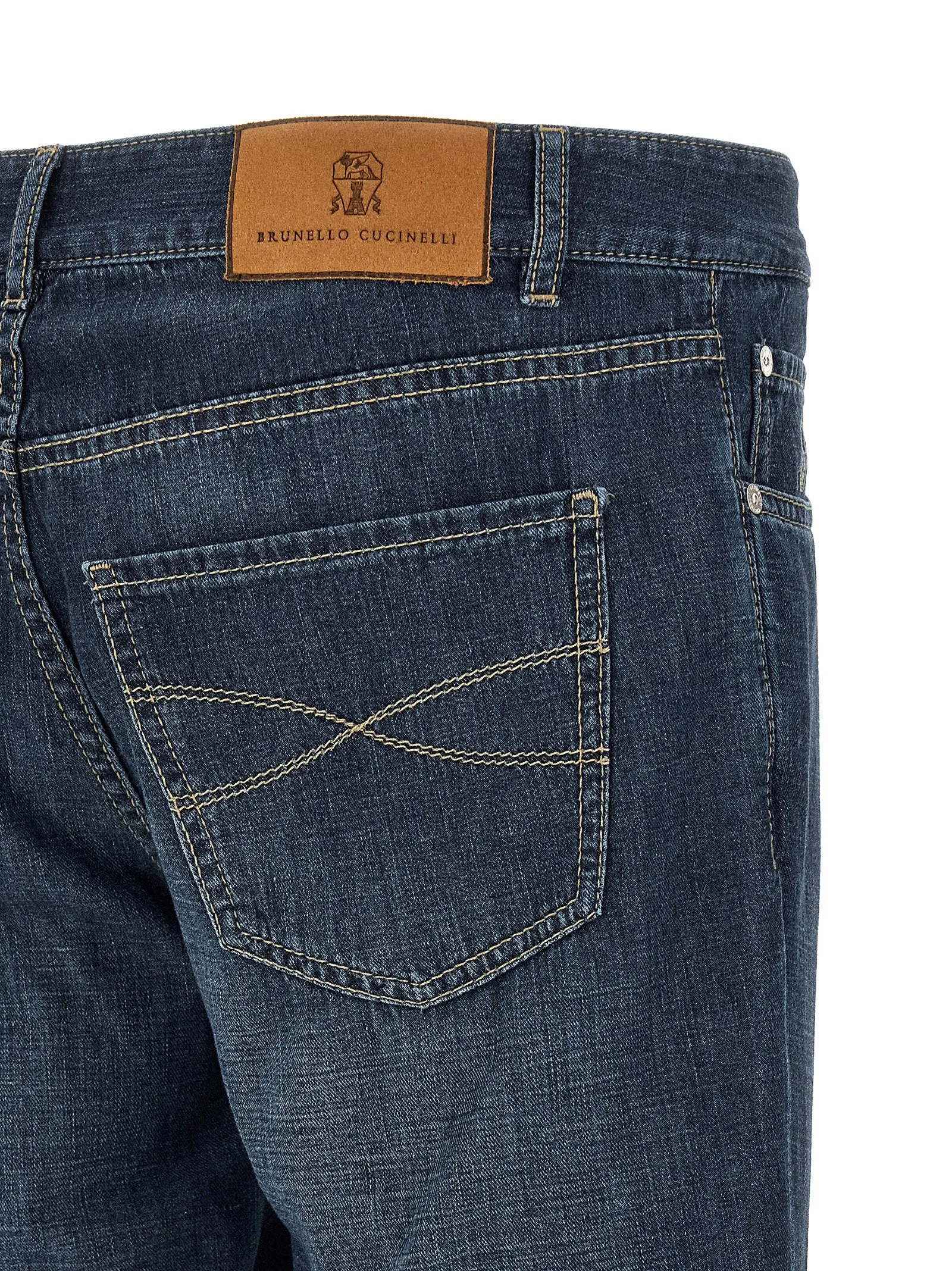 Japanese Denim Jeans Blue sold by Wanan Luxury product image thumbnail 4