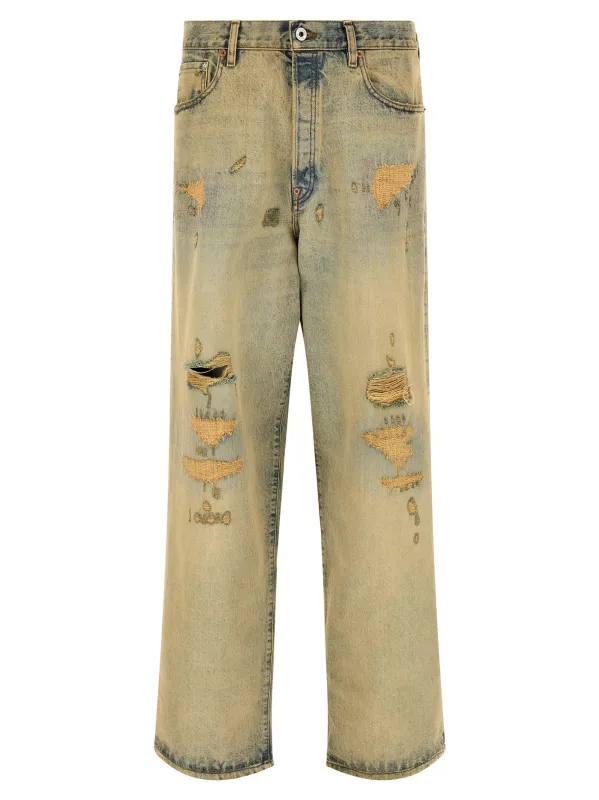 Denim Kuroki Jeans Yellow made by Kenzo