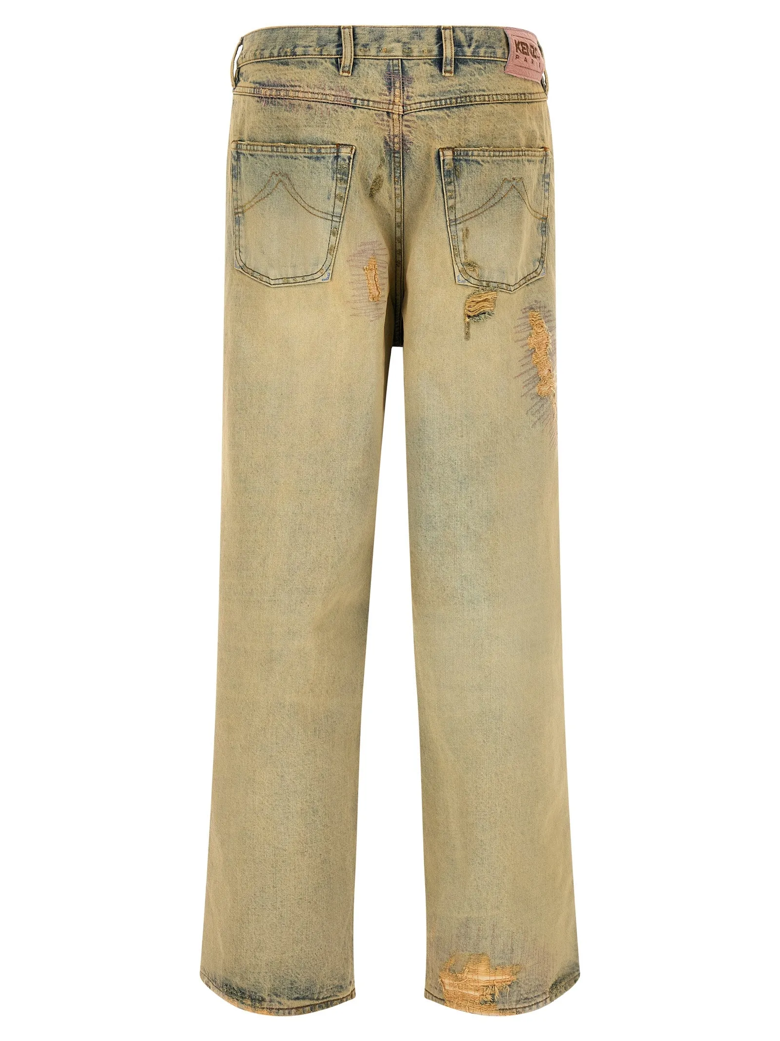 Denim Kuroki Jeans Yellow sold by Wanan Luxury product image thumbnail 2