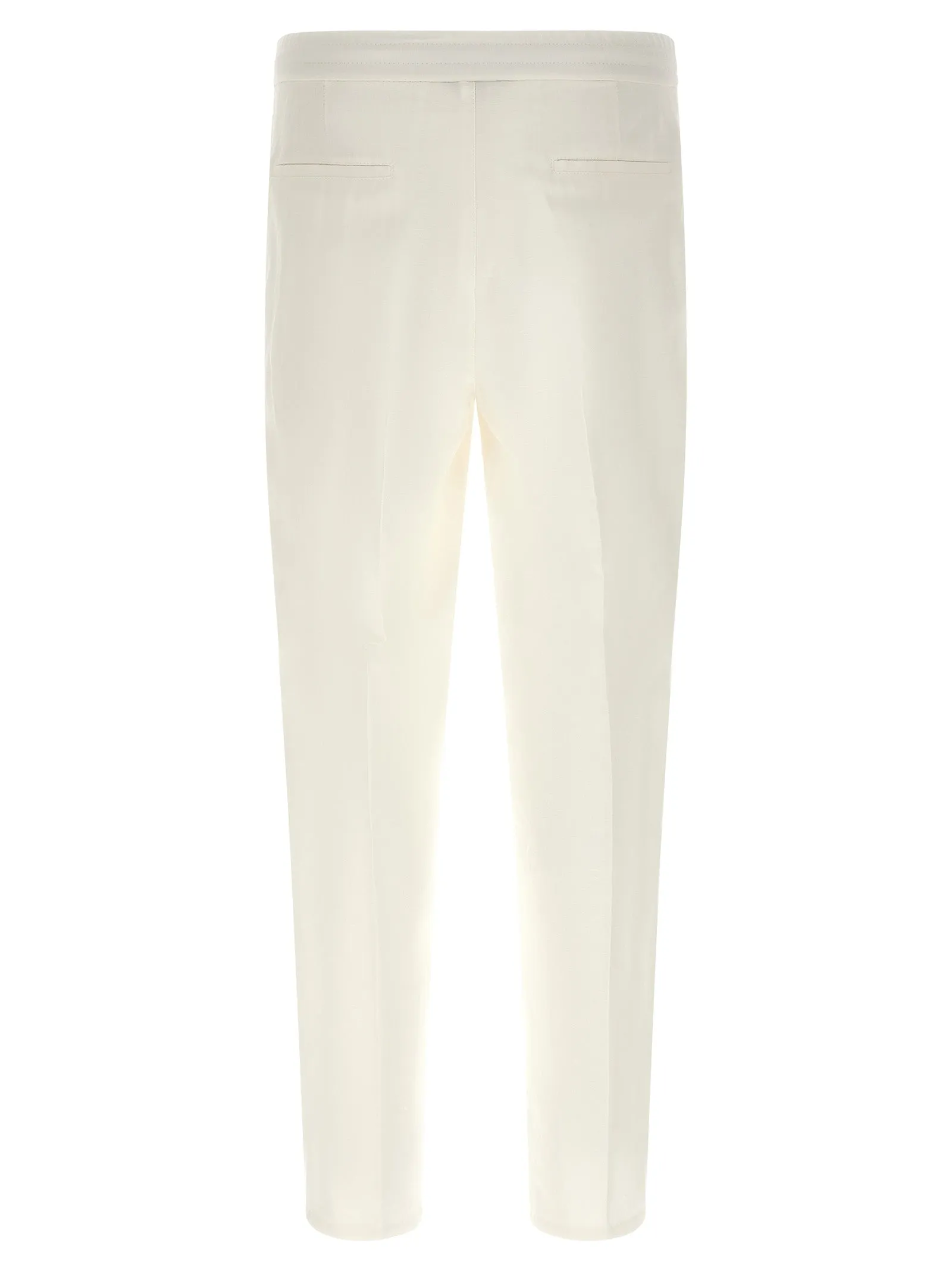 Linen Trousers Pants White sold by Wanan Luxury product image thumbnail 2