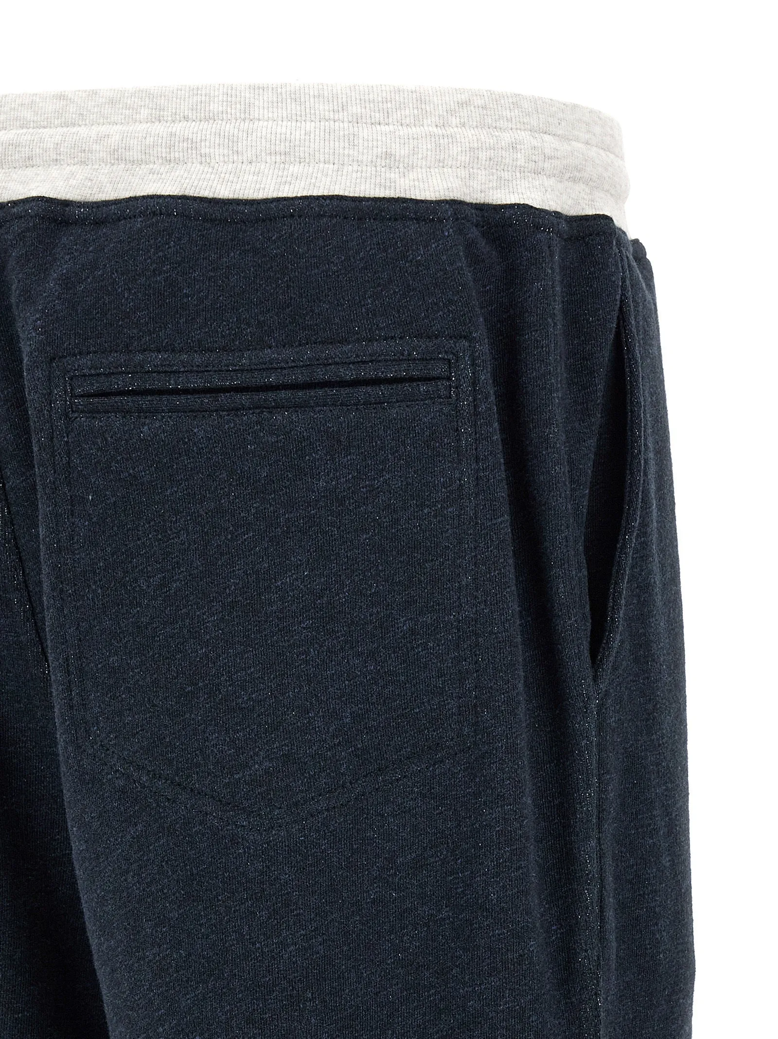 Linen Cotton Joggers Pants Blue sold by Wanan Luxury product image thumbnail 4