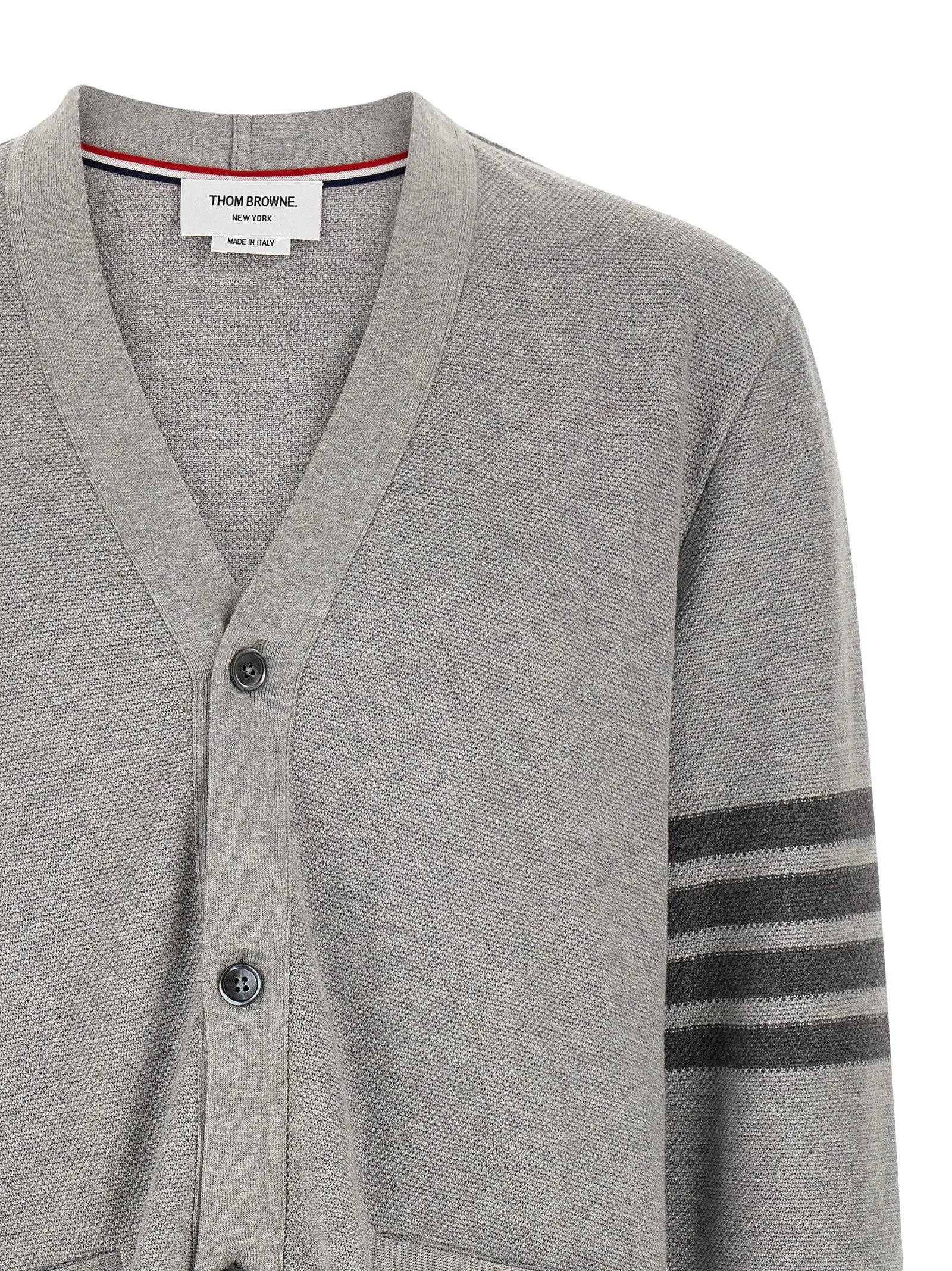 4bar Cardigan Sweaters And Cardigans Gray sold by Wanan Luxury product image thumbnail 3
