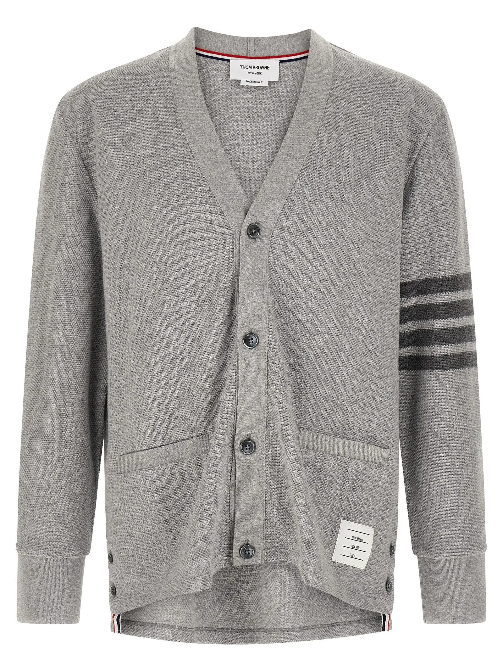 4bar Cardigan Sweaters And Cardigans Gray sold by Wanan Luxury
