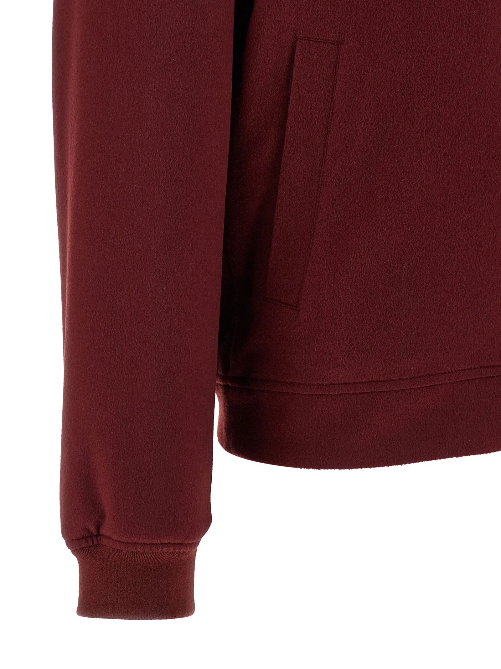 Cashmere Bomber Jacket Puffer Jackets Red sold by Wanan Luxury product image thumbnail 4