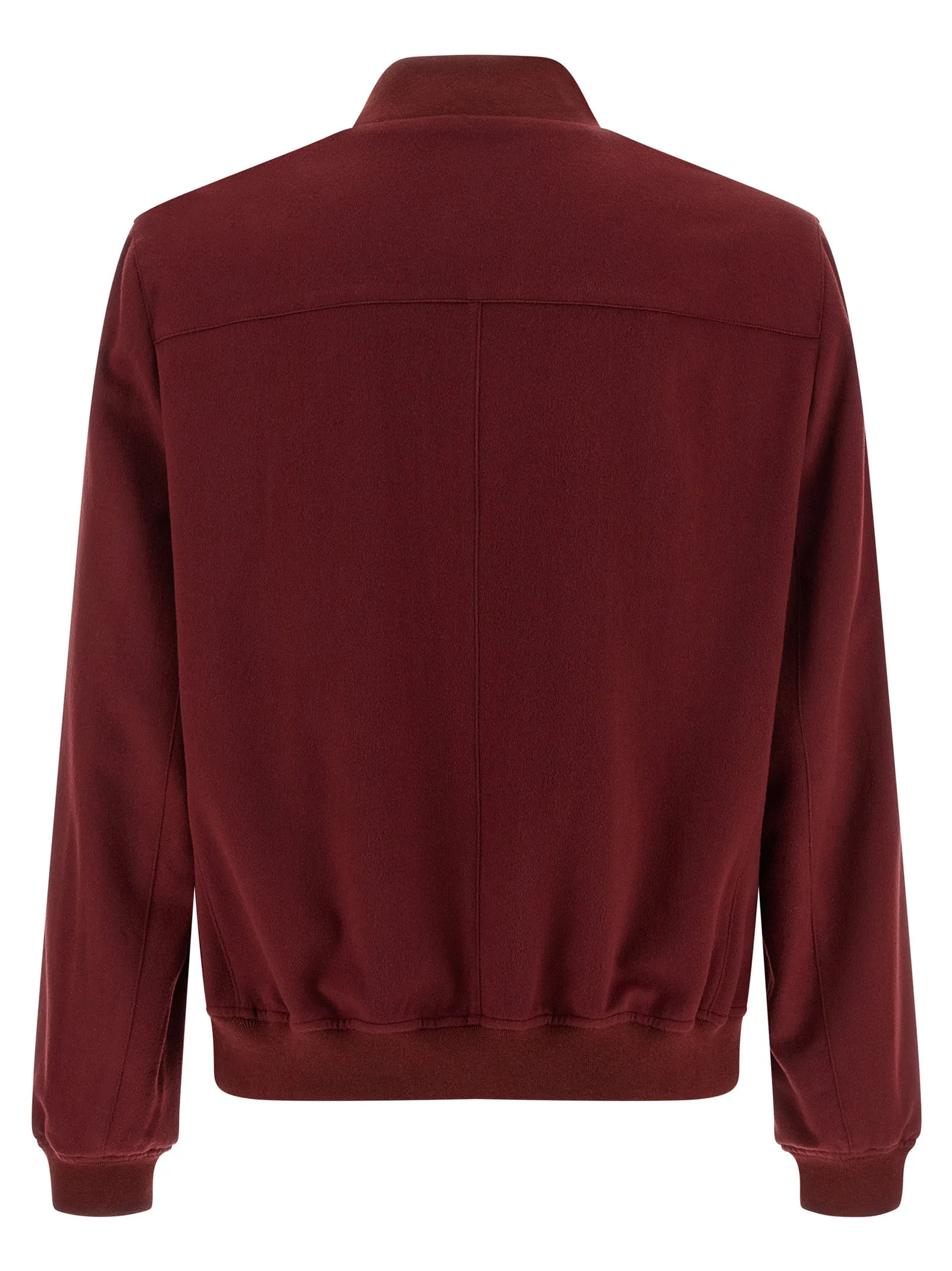 Cashmere Bomber Jacket Puffer Jackets Red sold by Wanan Luxury product image thumbnail 2