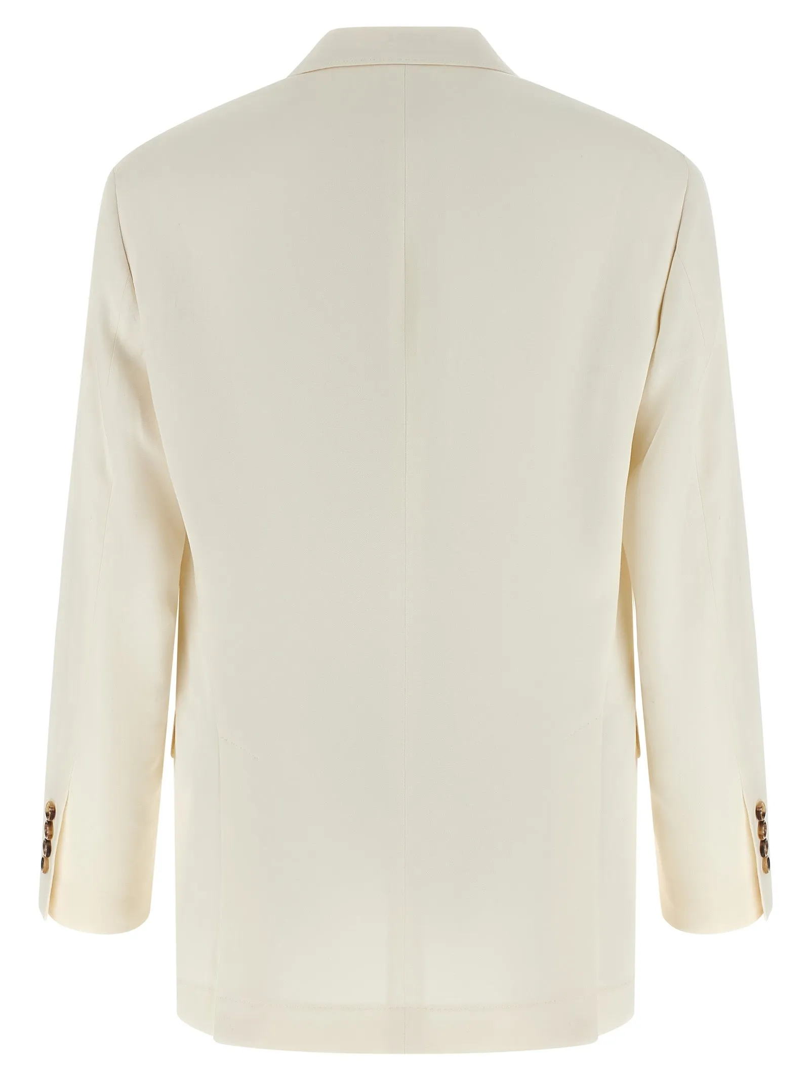 Linen Silk Blazer White sold by Wanan Luxury product image thumbnail 2