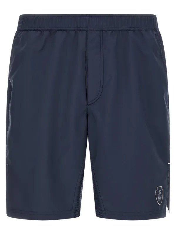 Tennis Bermuda And Short Blue sold by Wanan Luxury