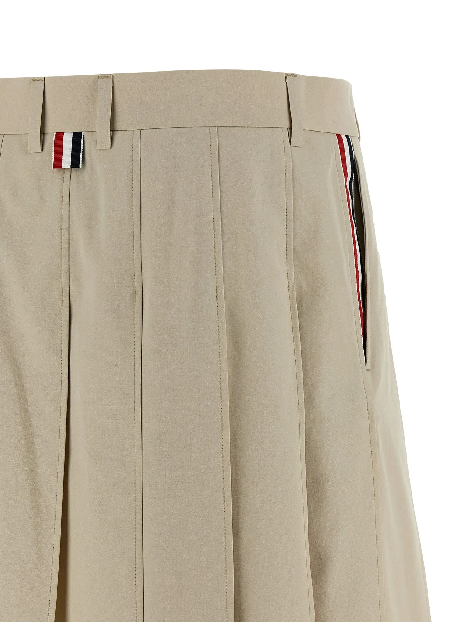 Pleated Skirt Skirts Beige sold by Wanan Luxury product image thumbnail 4