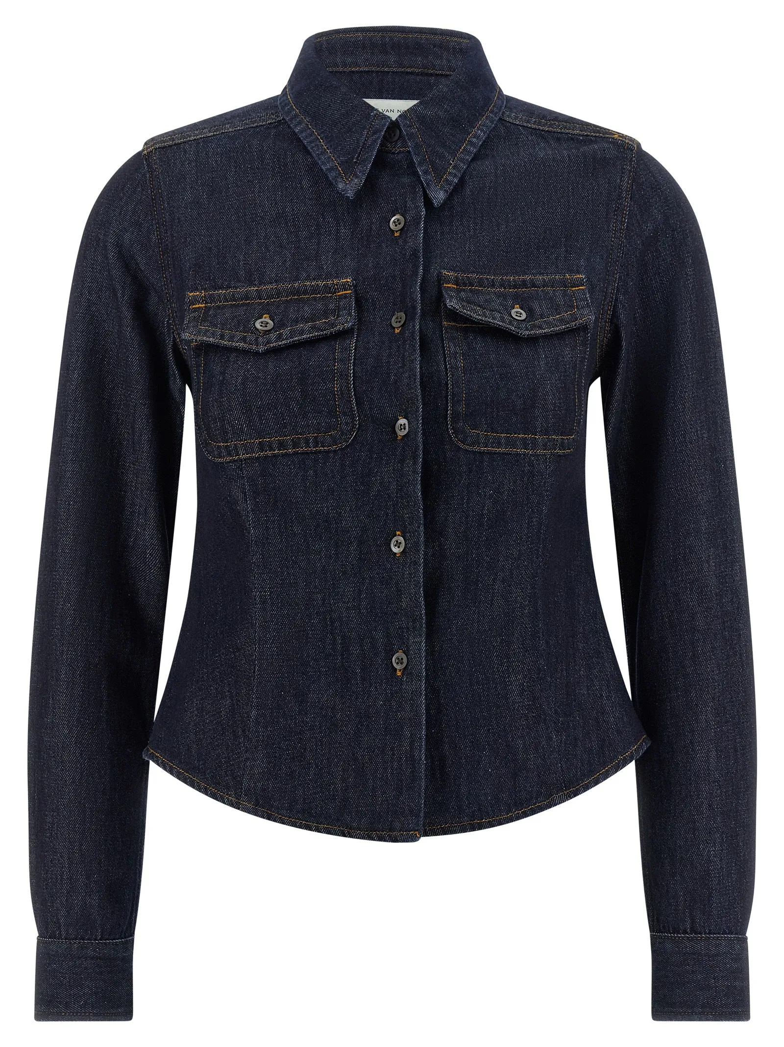 Cellie Den Shirt And Blouse Blue sold by Wanan Luxury