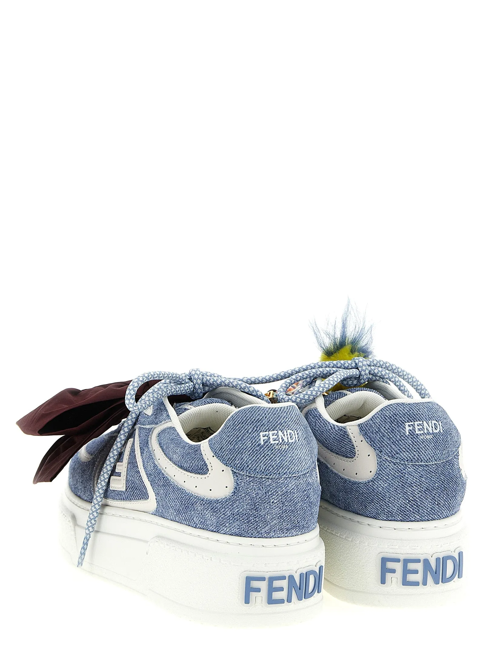 Fendi Match Sneakers Light Blue sold by Wanan Luxury product image thumbnail 4
