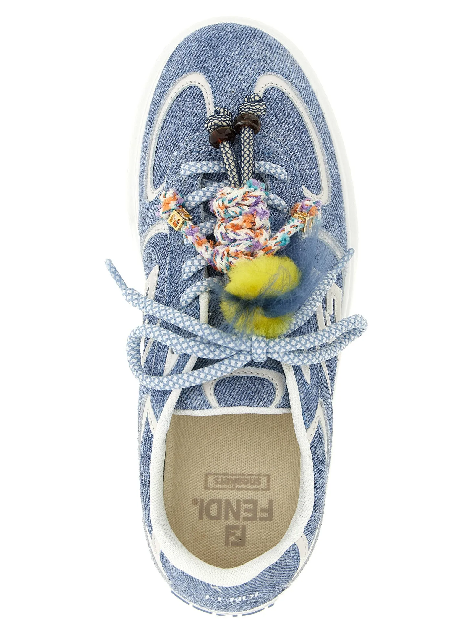 Fendi Match Sneakers Light Blue sold by Wanan Luxury product image thumbnail 5