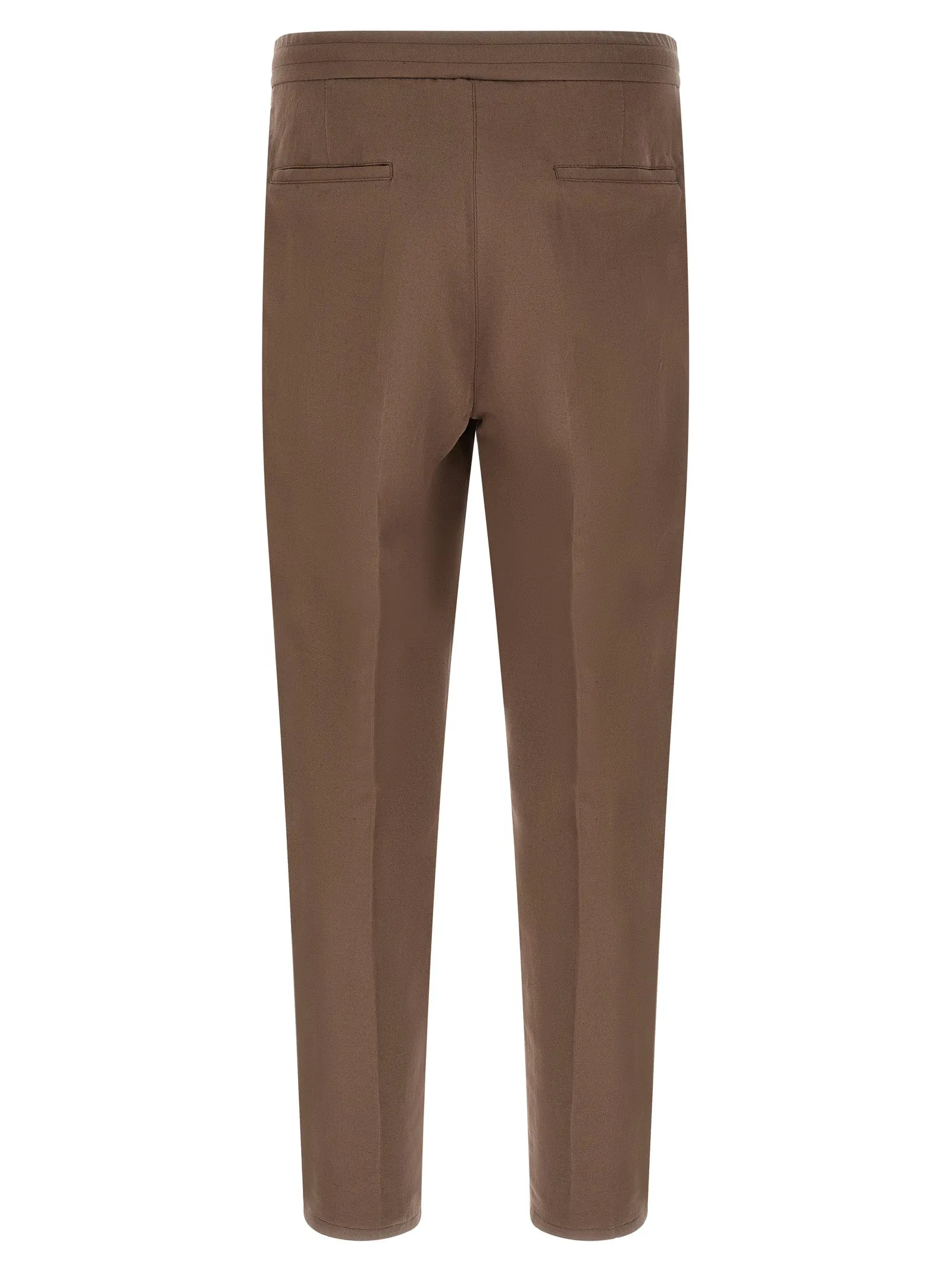 Linen Trousers Pants Brown sold by Wanan Luxury product image thumbnail 2