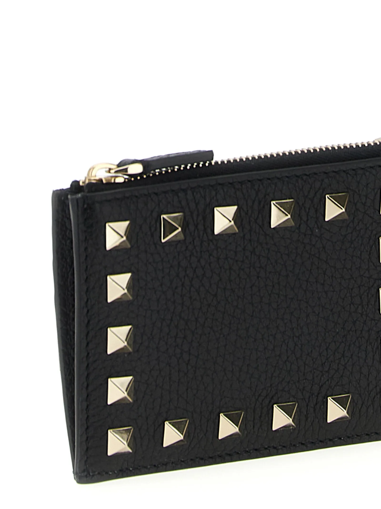 Rockstud Wallets And Card Holders Black sold by Wanan Luxury product image thumbnail 3