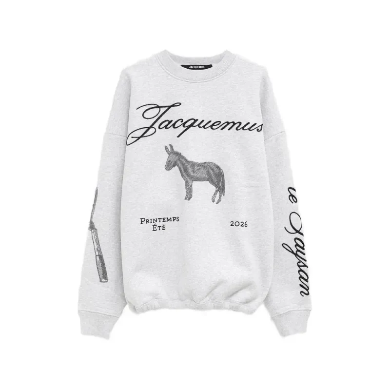 Sweatshirts Gray made by Jacquemus