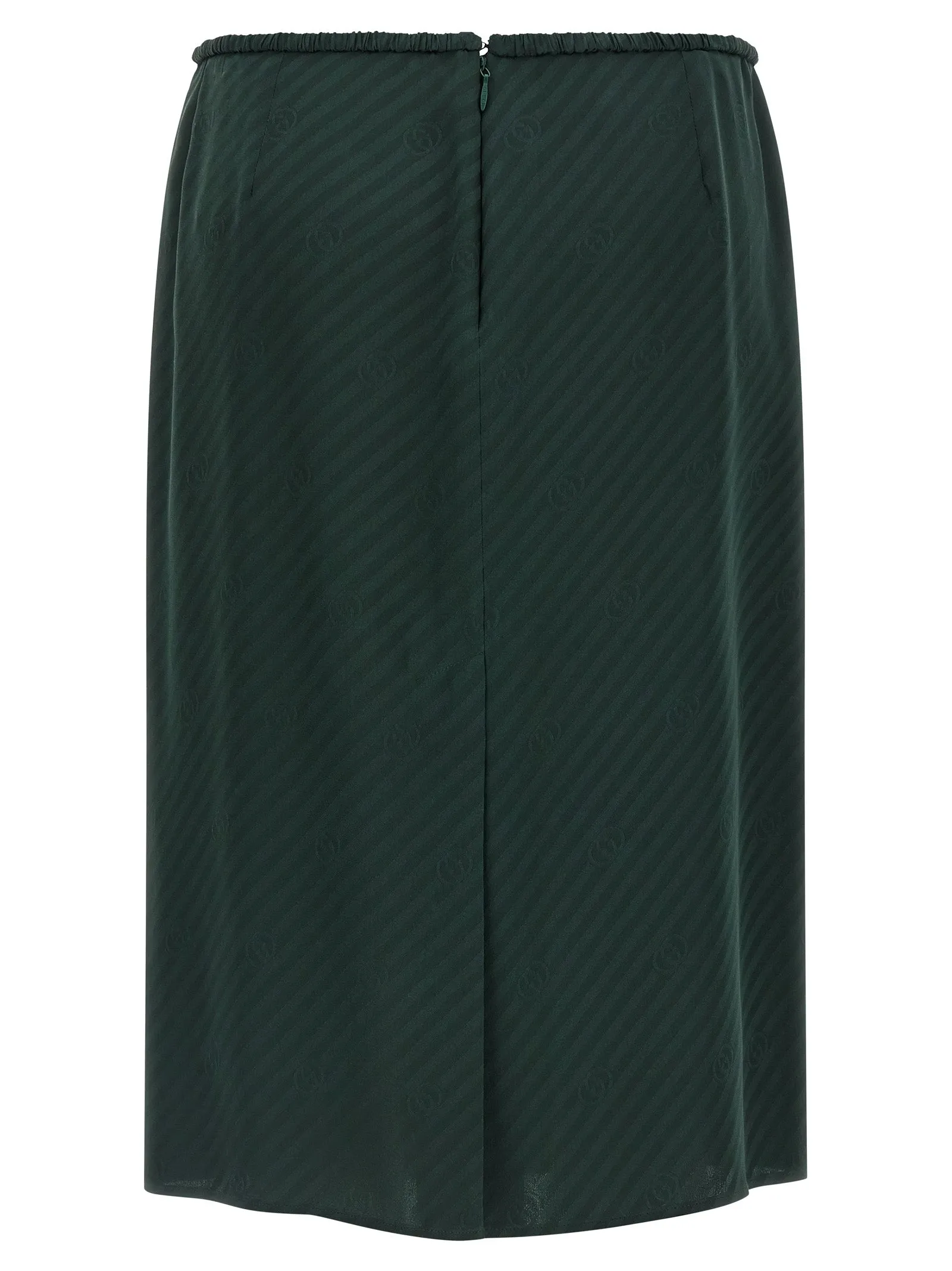 Silk Skirt Skirts Green sold by Wanan Luxury product image thumbnail 2