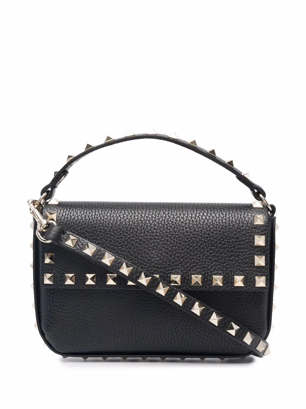 Rockstud Leather Mini Bag sold by Wanan Luxury