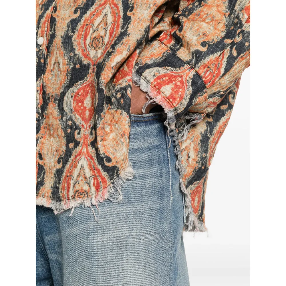 Shirts Orange, Black sold by Wanan Luxury product image thumbnail 4