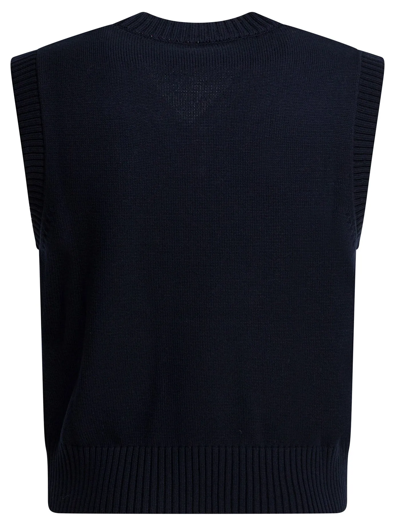 Logo Vest Knitwear Blue sold by Wanan Luxury product image thumbnail 2