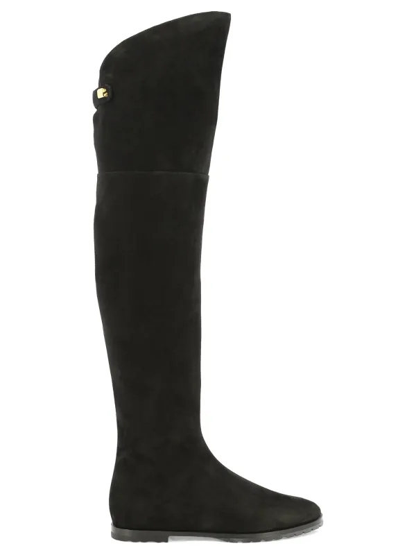 Stefania Boots And Ankle Boots Black sold by Wanan Luxury