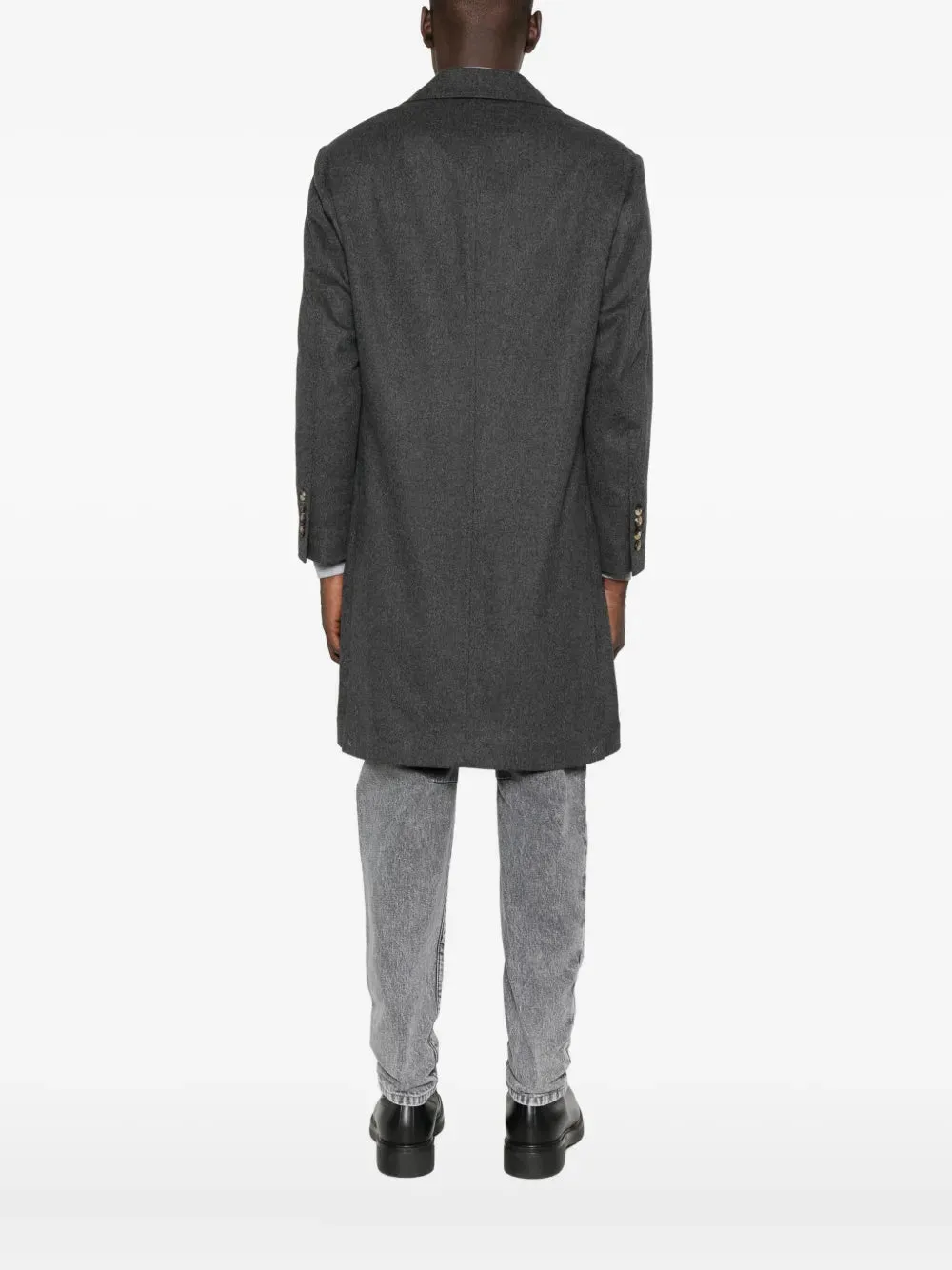 ^ Coat With Button Closure And Pocket sold by Wanan Luxury product image thumbnail 4