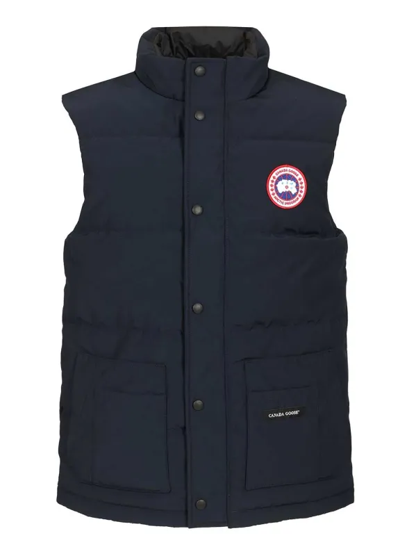 Freestyle Crew Vest - Cru Jackets Blue made by Canada Goose