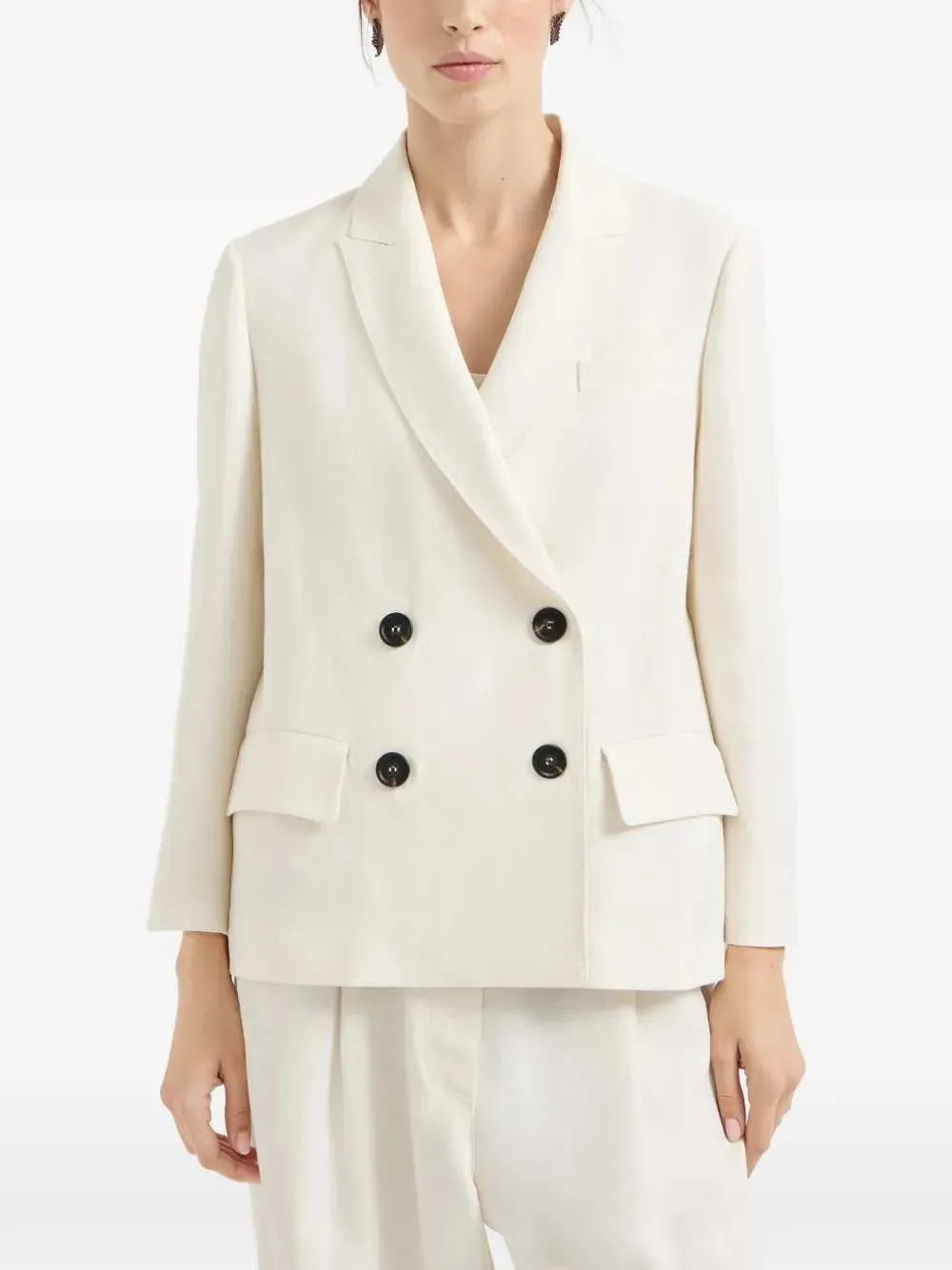Double-Breasted Blazer sold by Wanan Luxury product image thumbnail 2