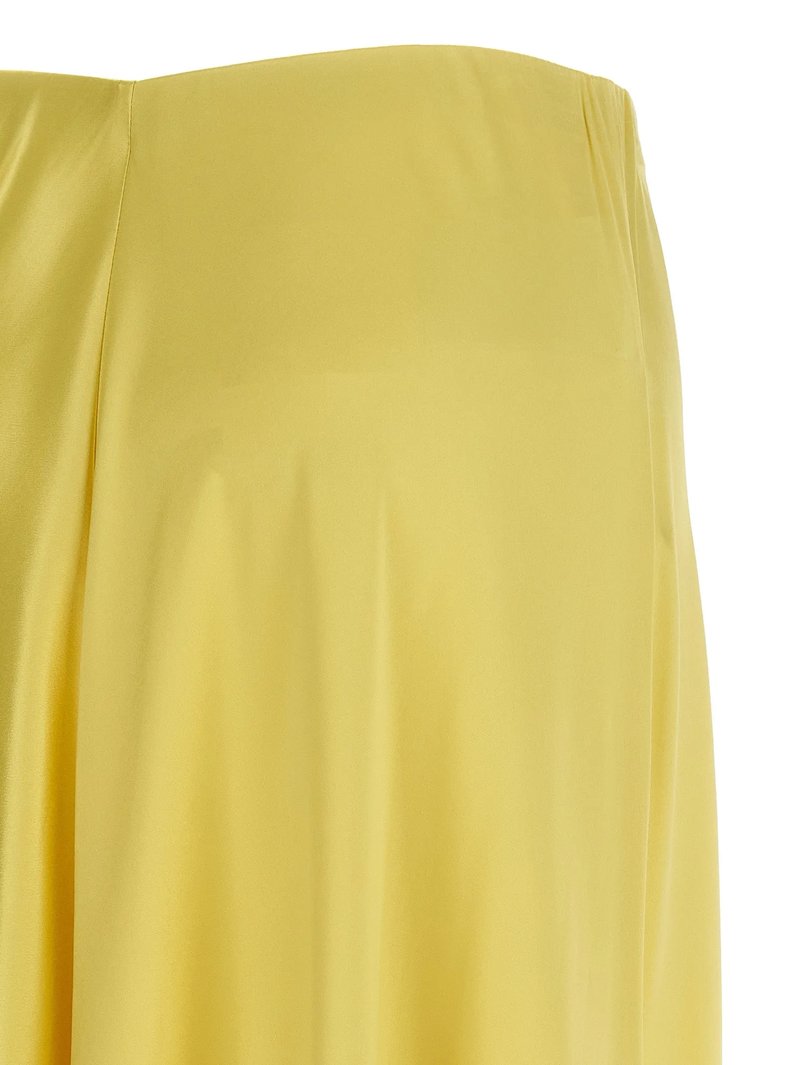 Lace Insert Skirt Skirts Yellow sold by Wanan Luxury product image thumbnail 4
