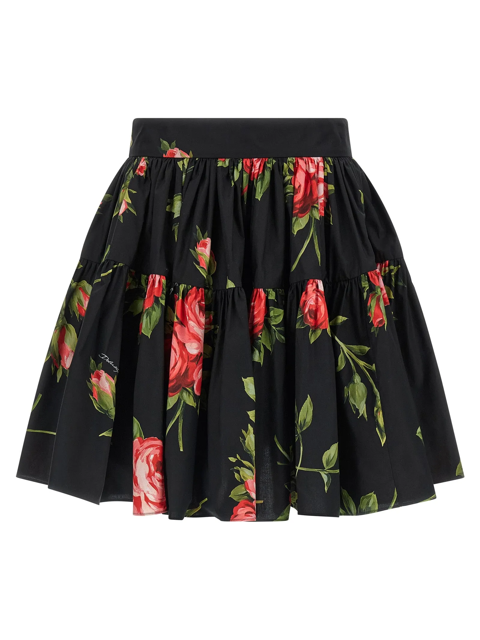 Bouquet Rose Skirts Black sold by Wanan Luxury