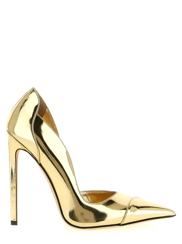 Brigitte Pumps Gold made by Jimmy Choo