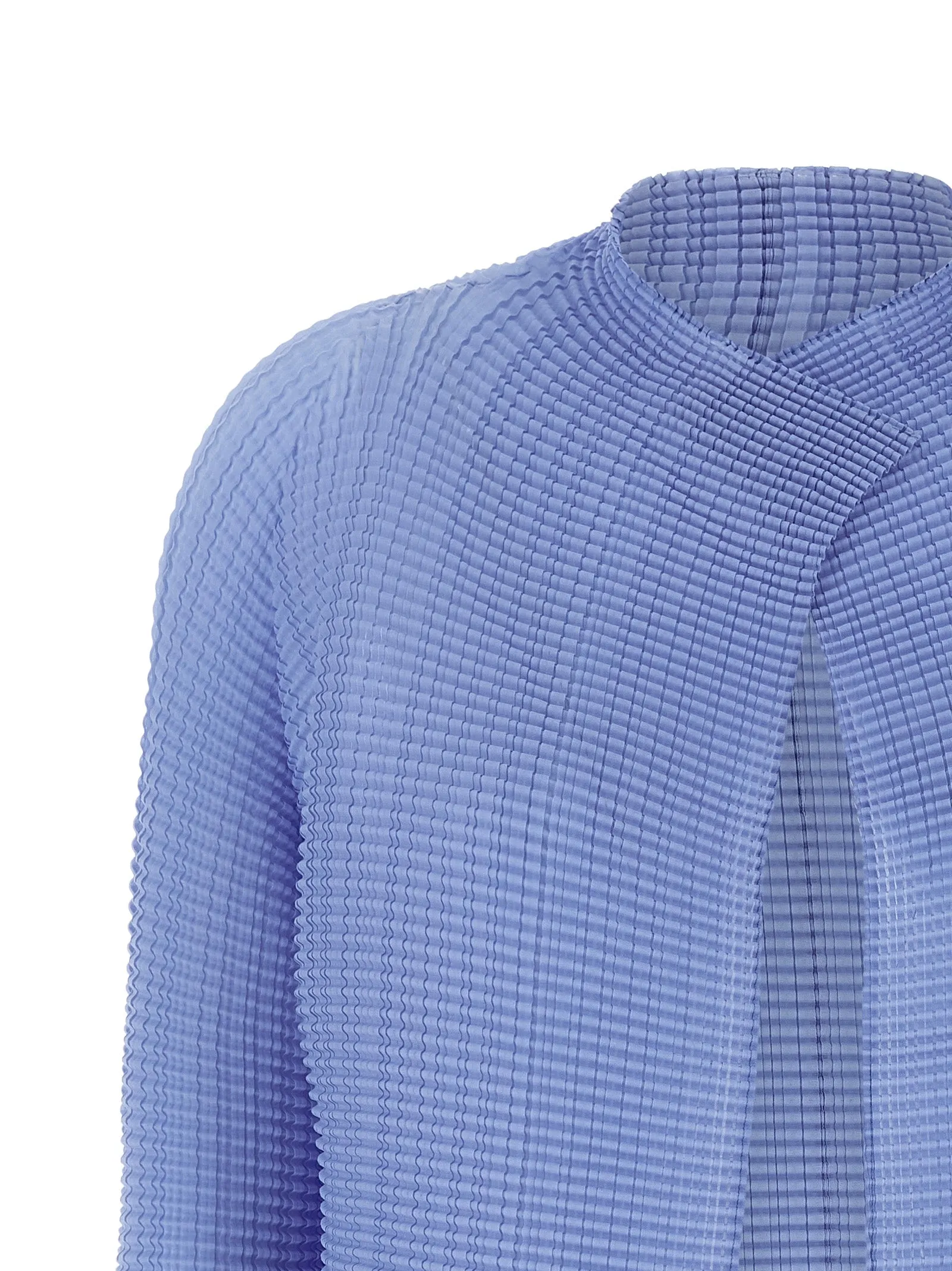 Wooly Pleats-66 Sweaters And Cardigans Light Blue sold by Wanan Luxury product image thumbnail 3