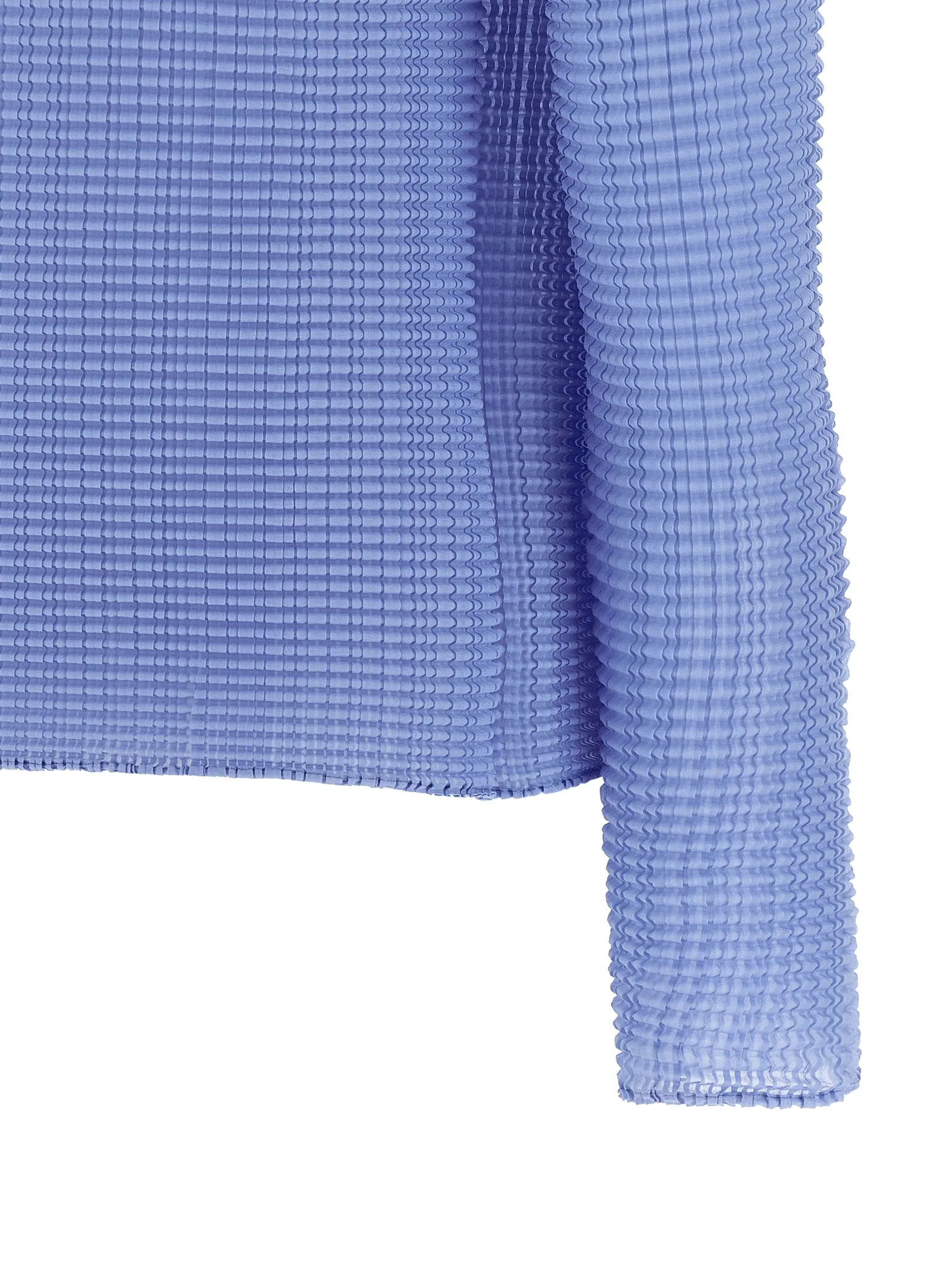 Wooly Pleats-66 Sweaters And Cardigans Light Blue sold by Wanan Luxury product image thumbnail 4
