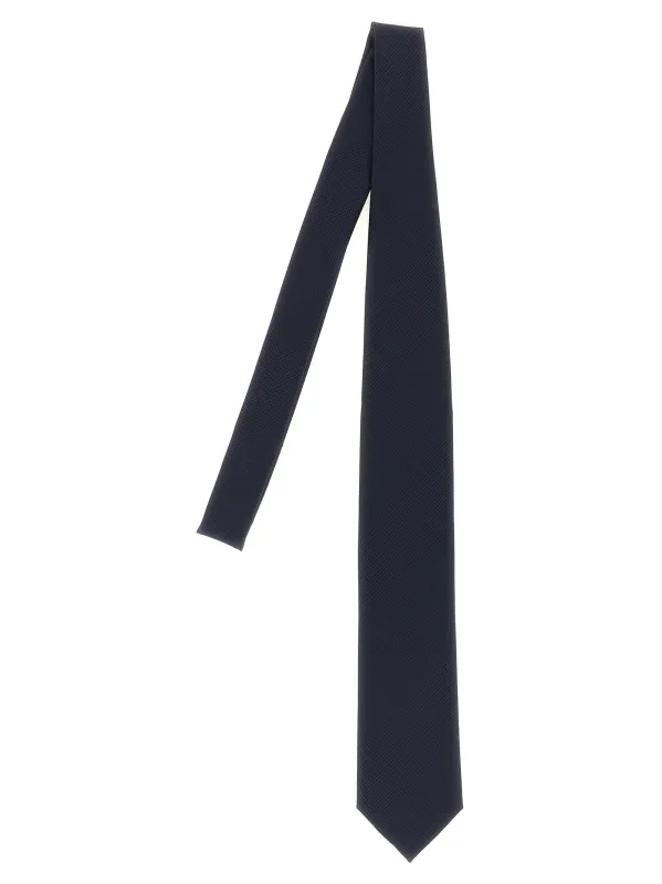 Standard Tie Ties And Papillon Blue made by Brioni