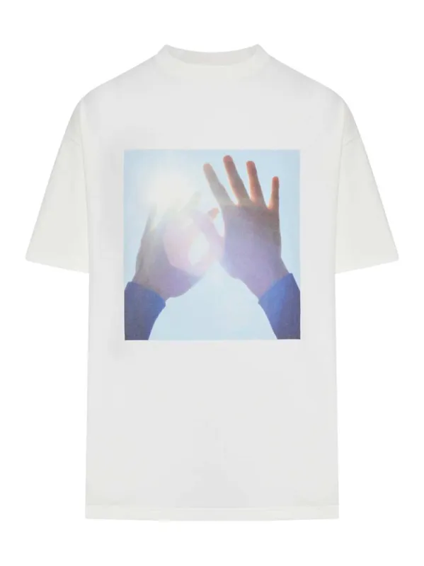 Cotton T-Shirt With Photo Print sold by Wanan Luxury