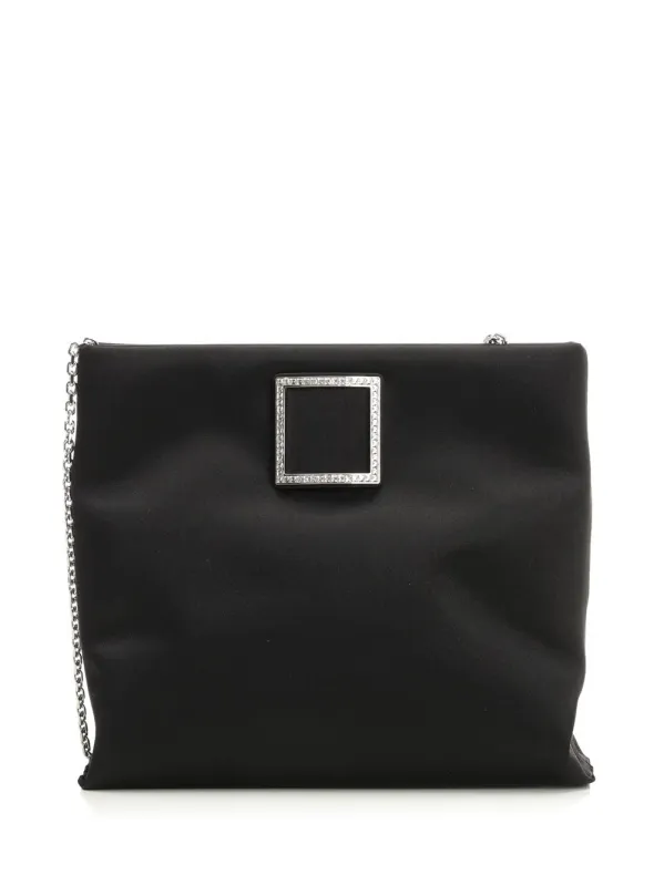 Satin Trompette Bag Handbags Black sold by Wanan Luxury