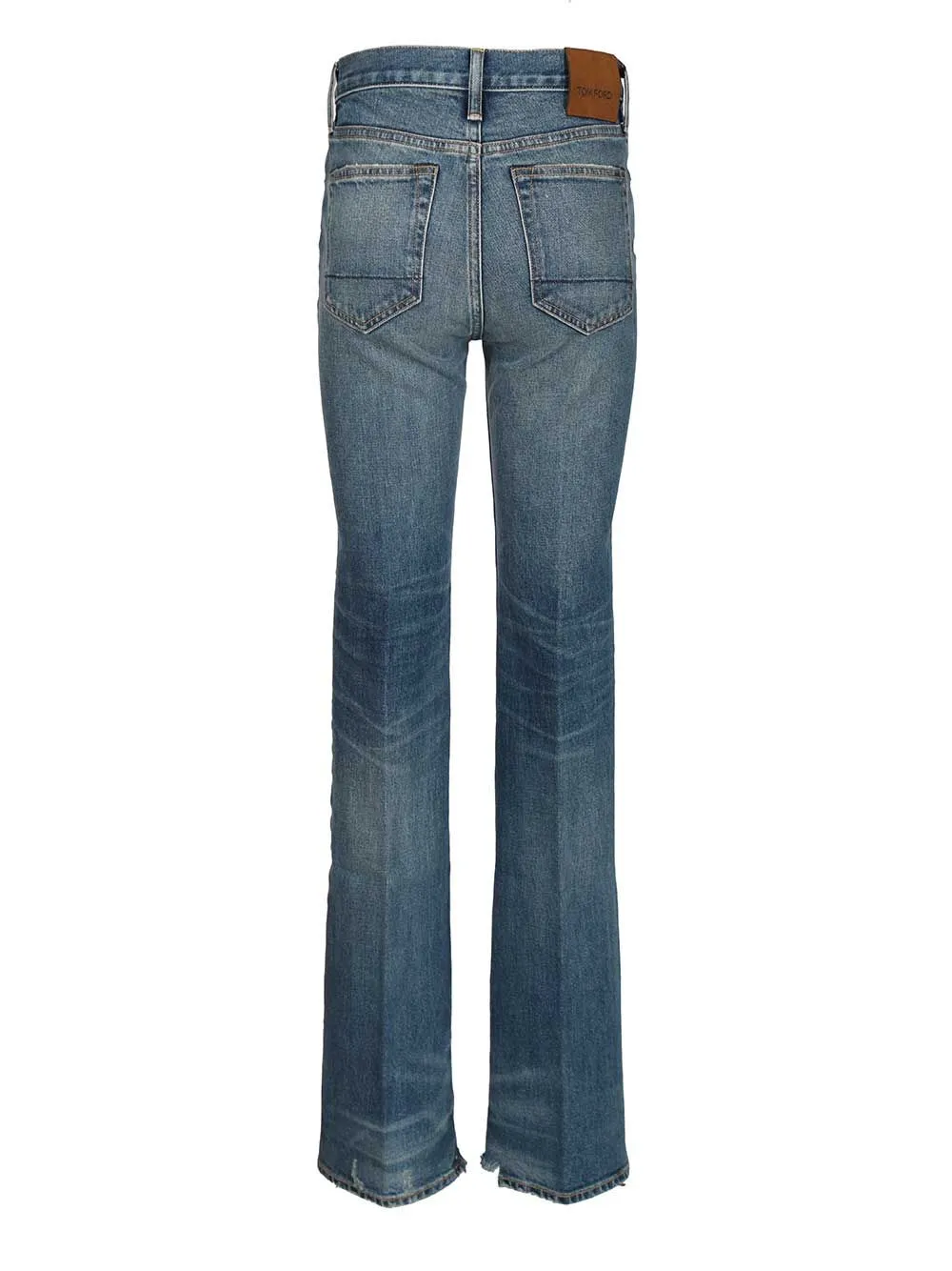 Stonewashed Japanese Cotton Jeans Light Blue sold by Wanan Luxury product image thumbnail 2