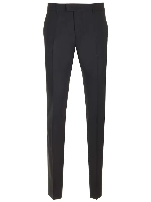 Slim Fit Trousers Black sold by Wanan Luxury