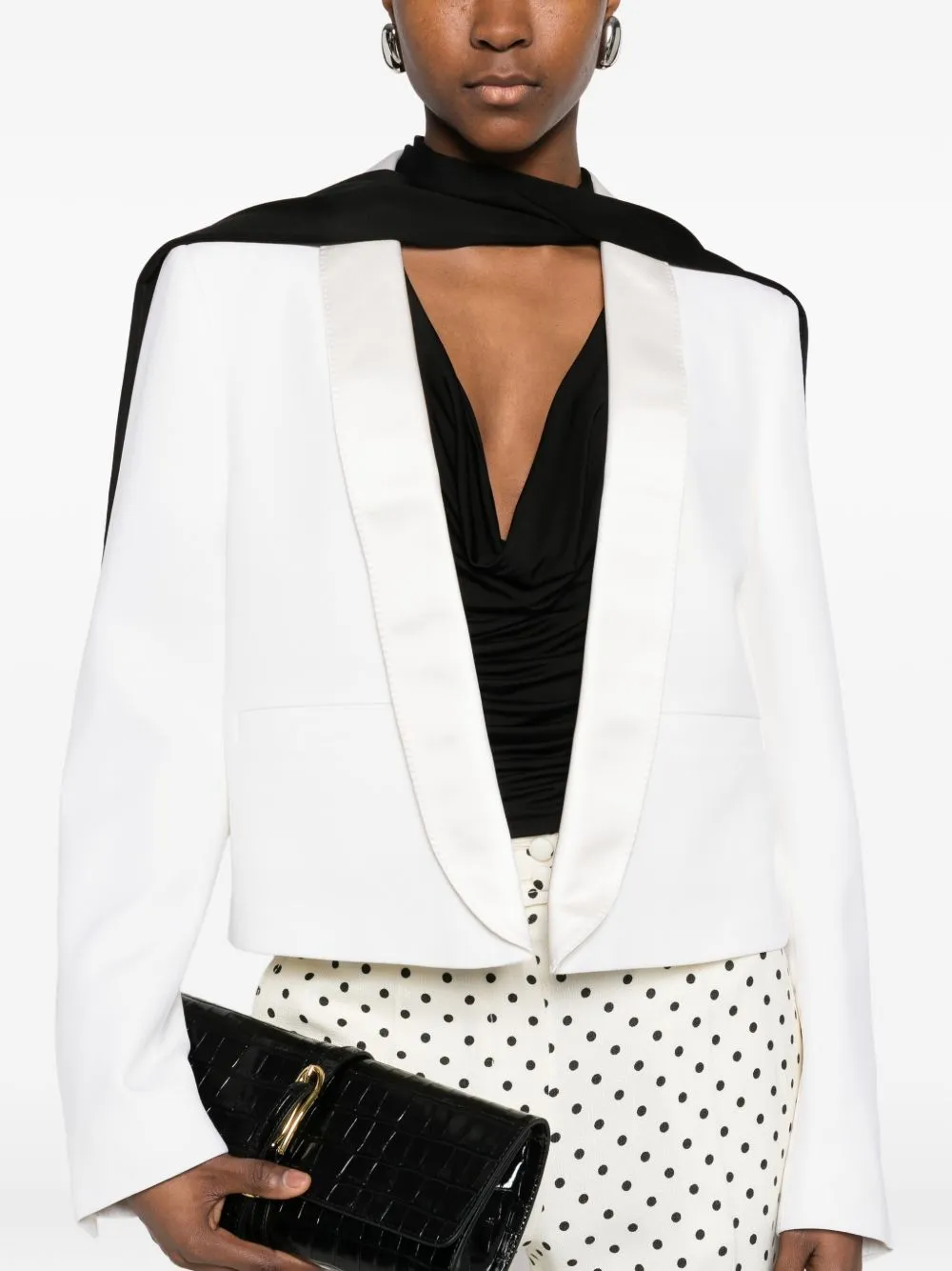 Wool Tuxedo Jacket sold by Wanan Luxury product image thumbnail 4
