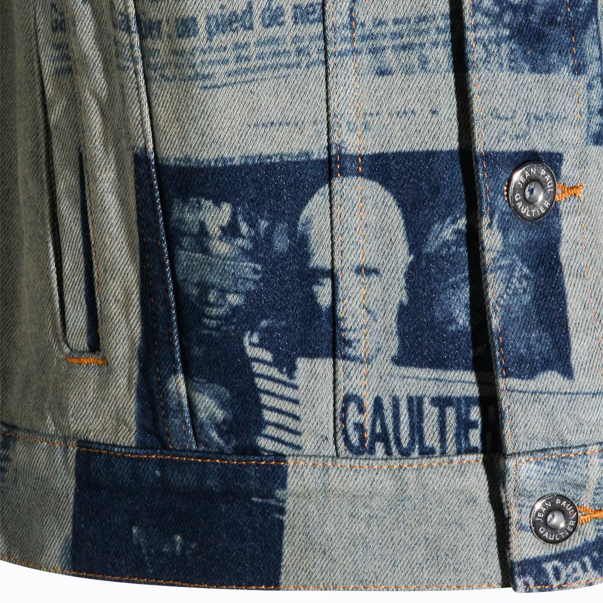 Jackets Indigo/Beige sold by Wanan Luxury product image thumbnail 3
